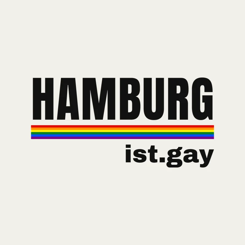 Hamburg ist gay – Regenbogen